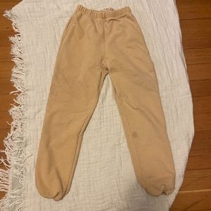 Rudy Jude Sweatpants in Honey (size small)